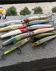 1Pc 70Mm 7G Fishing Lure Pencil Flutter Stick Bait Woobber Fishing Tackle Hard-Professional Lure store-red pack-Bargain Bait Box