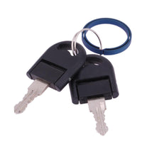 1Pc Blue Titanium Edc Key Chain Pure Key Ring Split Hanging Buckle Keyring-Traveling Light123-Bargain Bait Box