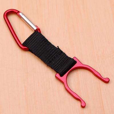 1Pc Camping Carabiner Water Bottle Buckle Hook Holder Clip For Camping-Cords &amp; Carabiners-Bargain Bait Box-Red-Bargain Bait Box