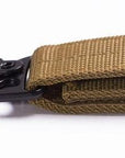 1Pc Carabiner High Strength Nylon Key Hook Molle Webbing Buckle Hanging System-on the trip Store-khaki-Bargain Bait Box