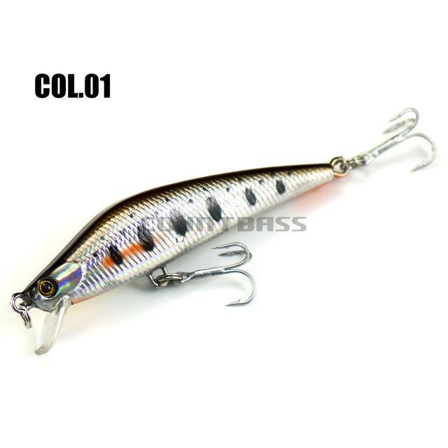1Pc Countbass Minnow Hard Baits 75Mm, Freshwater Fishing Lures, Wobblers, Plug-countbass Fishing Tackles Store-01-Bargain Bait Box