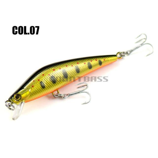 1Pc Countbass Minnow Hard Baits 75Mm, Freshwater Fishing Lures, Wobblers, Plug-countbass Fishing Tackles Store-07-Bargain Bait Box