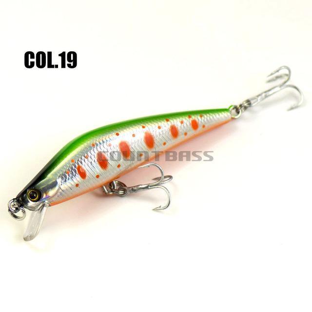 1Pc Countbass Minnow Hard Baits 75Mm, Freshwater Fishing Lures, Wobblers, Plug-countbass Fishing Tackles Store-19-Bargain Bait Box