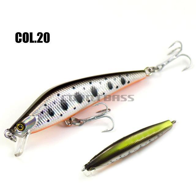 1Pc Countbass Minnow Hard Baits 75Mm, Freshwater Fishing Lures, Wobblers, Plug-countbass Fishing Tackles Store-20-Bargain Bait Box