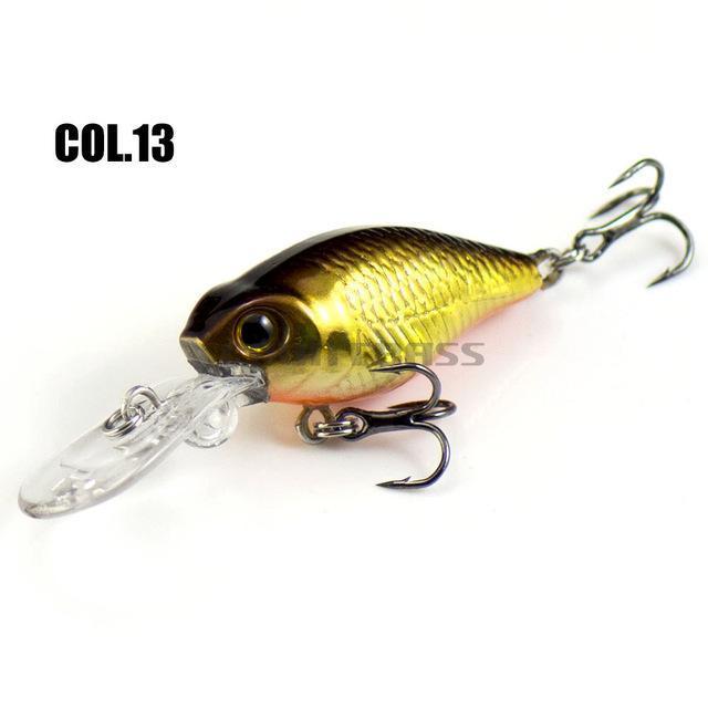 1Pc Crank Bait Ac076 38Mm 4.4G, Freshwater Fishing Lures, Wobblers, Plug Hard-countbass Fishing Tackles Store-13-Bargain Bait Box