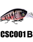 1Pc Crank Lures 12 Colors Fishing Lures 4.7Cm-1.9"/3.3G-0.12Oz Fishing Tackle-RUProberos Store-CSC001B-Bargain Bait Box