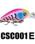 1Pc Crank Lures 12 Colors Fishing Lures 4.7Cm-1.9"/3.3G-0.12Oz Fishing Tackle-RUProberos Store-CSC001E-Bargain Bait Box