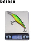1Pc Crank Wobblers Minnow 11Cm 10.5G Fishing Lure Artificial Hard Bait 3D Eyes-WDAIREN fishing gear Store-A-Bargain Bait Box