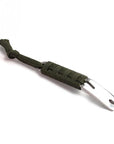 1Pc Edc Gear Mini Crank Crowbar Pocket Pry Bar Keychain Multi Tool Survival-Freedom Life Store-army green-Bargain Bait Box