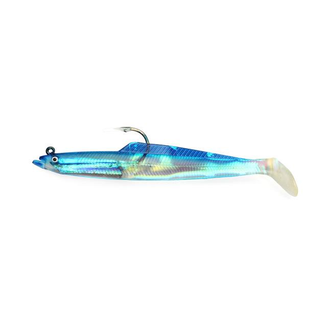 1Pc Lushazer Fishing 160Mm 32G Baits Swimbait Plastic With Hook Fishing Tackle-Rigged Plastic Swimbaits-Bargain Bait Box-4-Bargain Bait Box