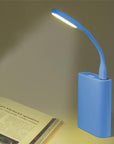 1Pc Mini Usb Led Light Lamp Efficient Usb Led Light Lamp For Computer Reading-Super Online Technology Co., Ltd-Blue-Bargain Bait Box