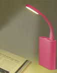 1Pc Mini Usb Led Light Lamp Efficient Usb Led Light Lamp For Computer Reading-Super Online Technology Co., Ltd-pink-Bargain Bait Box