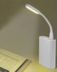 1Pc Mini Usb Led Light Lamp Efficient Usb Led Light Lamp For Computer Reading-Super Online Technology Co., Ltd-white-Bargain Bait Box