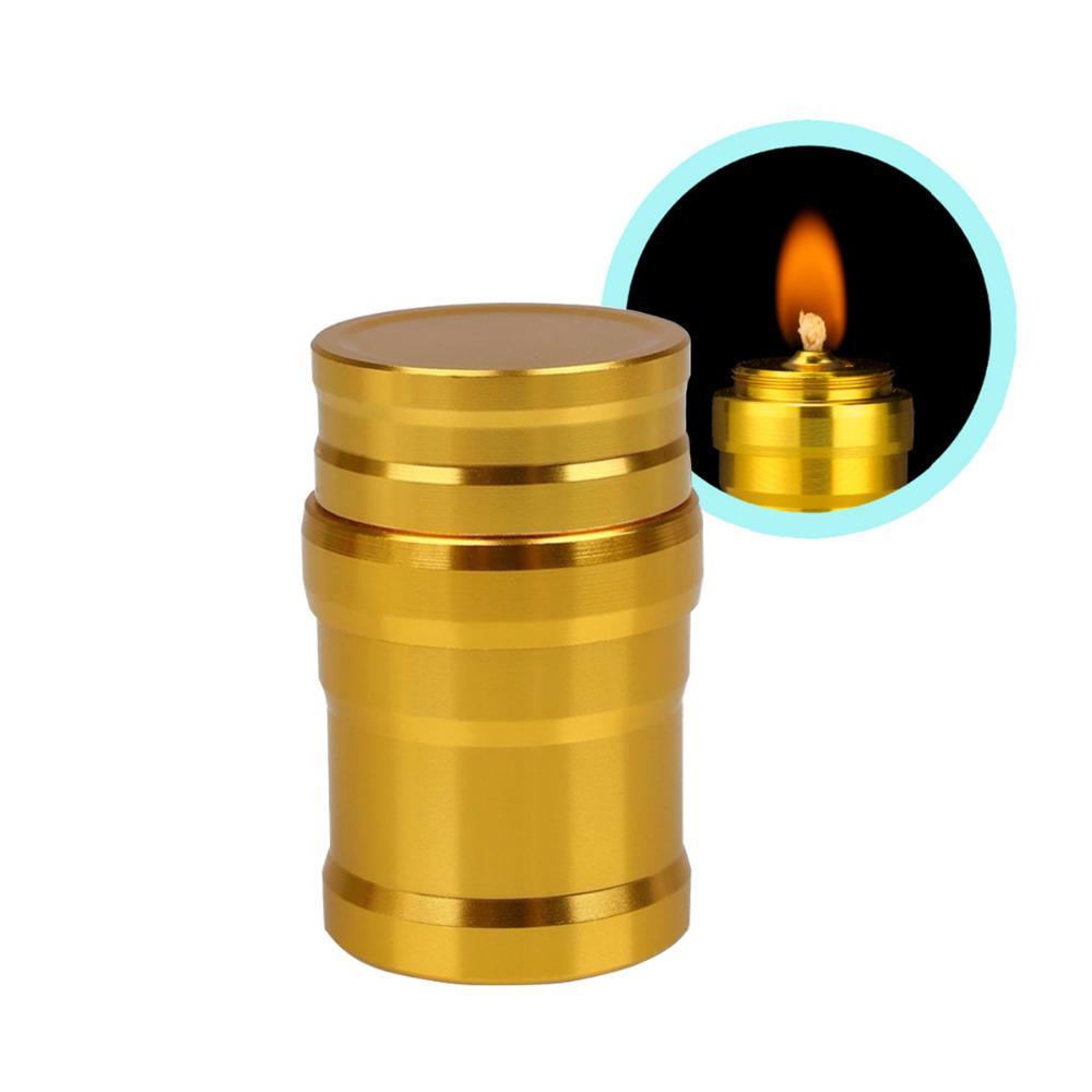 1Pc Portable Metal Mini Alcohol Lamp Heating Liquid Stoves Outdoor Survival-Yunhua Shen's store-Bargain Bait Box