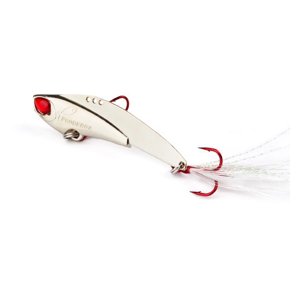1Pc Top Quality Spoon Metal Lure Silver Color Fishing Lures 11.5-16.5-21.5G-ProberosFishing Store-11-Bargain Bait Box