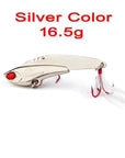 1Pc Top Quality Spoon Metal Lure Silver Color Fishing Lures 11.5-16.5-21.5G-ProberosFishing Store-16-Bargain Bait Box