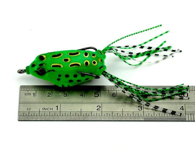 1Pc Top Water Frog Salmon Sneakhead Rubber Plastic Soft Fishing Baits Fishing-Frog Baits-Bargain Bait Box-as the picture 1-Bargain Bait Box