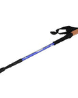 1Pc Ultra-Light Adjustable Telescopic Aluminum Alloy Hiking Walking Stick-YKS sport Shop-blue-Bargain Bait Box