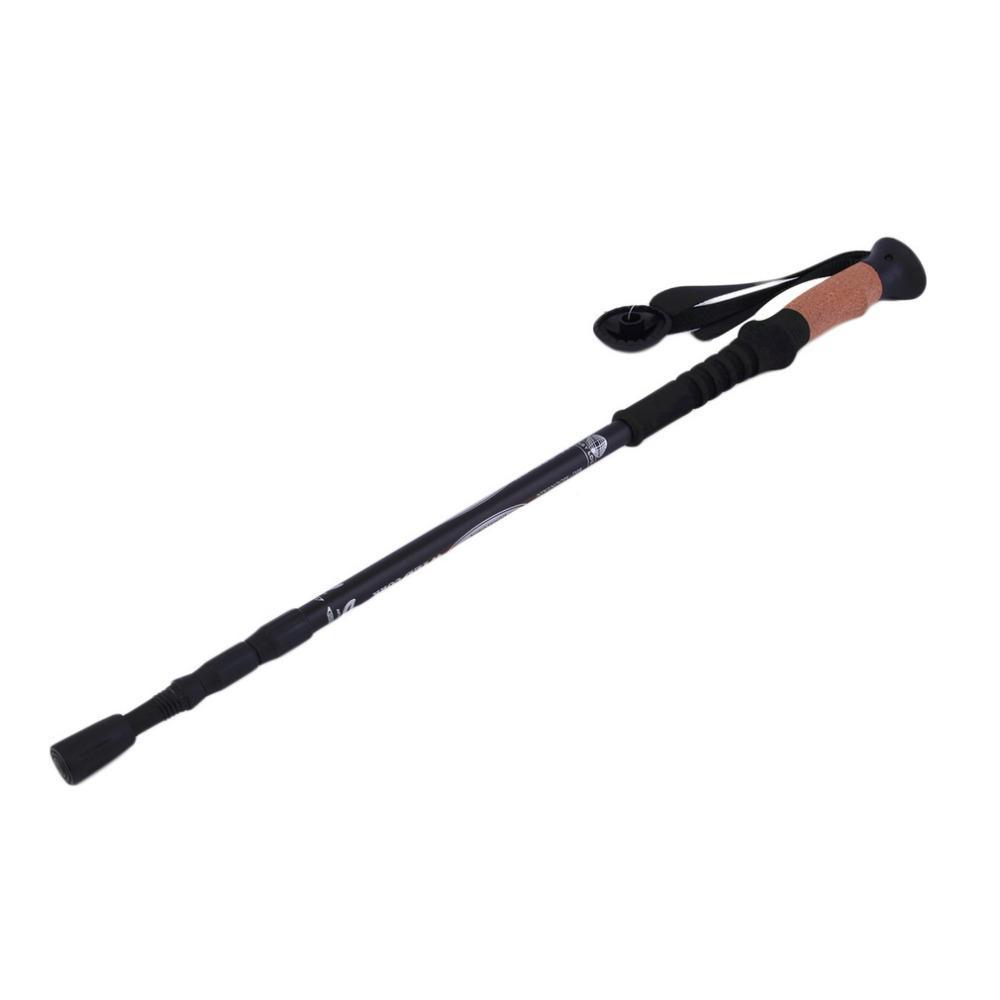 1Pc Ultra-Light Adjustable Telescopic Aluminum Alloy Hiking Walking Stick-YKS sport Shop-red-Bargain Bait Box