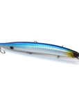 1Pcs 13.8Cm 19G Minnow Fishing Lure Artificial Baits 3D Fish Eye Minnow Lures-AOLIFE Sporting Store-8-Bargain Bait Box