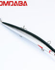 1Pcs 18.5Cm 24.5G Wobbler Fishing Lure Big Minnow Crankbait 3 Hooks Peche Bass-Comdaba Fishing Store-Color J-Bargain Bait Box