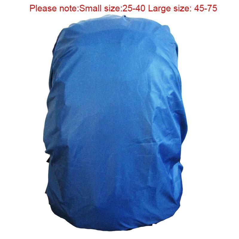 1Pcs 25-75L Waterproof Rain Cover For Travel Camping Hiking Cycling School-KoKossi Outdoor Sporting Store-Black S Size-Bargain Bait Box