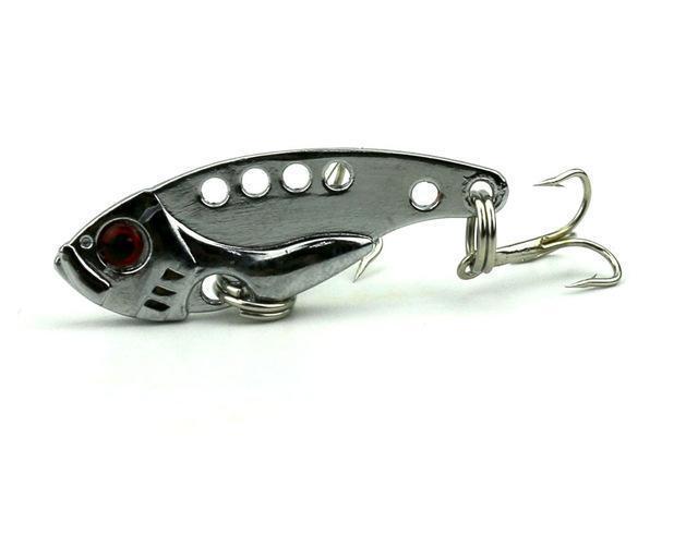1Pcs 3.5Cm 3.2G Metal Spoon Mini Fishing Lure Crankbait Bass Crank Bait Treble-ZGTN Fishing Store-2-Bargain Bait Box