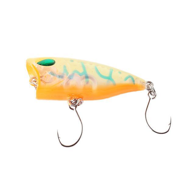 1Pcs 3G High Quality Fishing Lures Artificial 4Cm Mini Popper Wobblers Top Water-YPYC Sporting Store-3-Bargain Bait Box