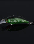 1Pcs 4 Colors Lingyue Plastic Hard Crank Crankbait Baits Fishing Lures Two-Lingyue Fishing Tackle Co.,Ltd-C1-Bargain Bait Box