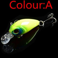 1Pcs 4.5Cm 4G Fishing Lures Crank Baits Mini Crankbait Wobblers 3D Fish Eye-WDAIREN fishing gear Store-A-Bargain Bait Box