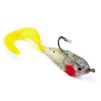 1Pcs 5.1Cm 5G High Quality Soft Minnow Lure With Hooks Fishing Silicone Bait For-Deep Sea Sporting Goods-5-Bargain Bait Box