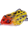1Pcs 5.8Cm/2.28''15G Soft Frog Lure Fishing Lures Treble Hooks Top Water Ray-easygoing4-AS SHOW3-Bargain Bait Box