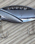 1Pcs 5Cm 11G Hard Metal Vib Musky Trout Perch Catfish Fishing Baits Fishing-Blade Baits-Bargain Bait Box-as the picture-Bargain Bait Box