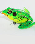1Pcs 7Cm 9G Lifelike Soft Leg Jump Green Frog Enticement Lures Silicone Bait For-Deep Sea Sporting Goods-01-Bargain Bait Box