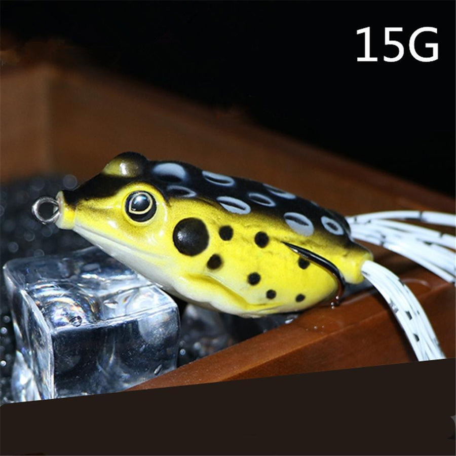 1Pcs 8Cm 15G Necessary Silicone Jump Frog Soft Fishing Lures Professional-China Fishing knight Store-01-Bargain Bait Box