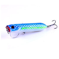 1Pcs 9.5Cm 18G Popper Musky Trout Perch Catfish Crappie Bionic Fishing-Top Water Baits-Bargain Bait Box-as the picture 2-Bargain Bait Box