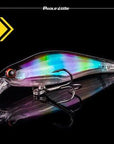 1Pcs 9Cm 7.3G Luminous Floating Laser Minnow Hard Fishing Lures 3D Eyes-PROLEURRE FISHING Store-C-Bargain Bait Box