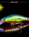 1Pcs 9Cm 7.3G Luminous Floating Laser Minnow Hard Fishing Lures 3D Eyes-PROLEURRE FISHING Store-E-Bargain Bait Box