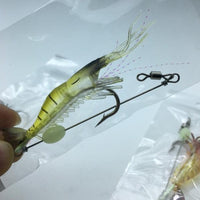 1Pcs Artificial Shrimp Built-In Hook Bait Shrimp Luminous Shrimp Winter Sea-Rompin Fishing Store-3-Bargain Bait Box