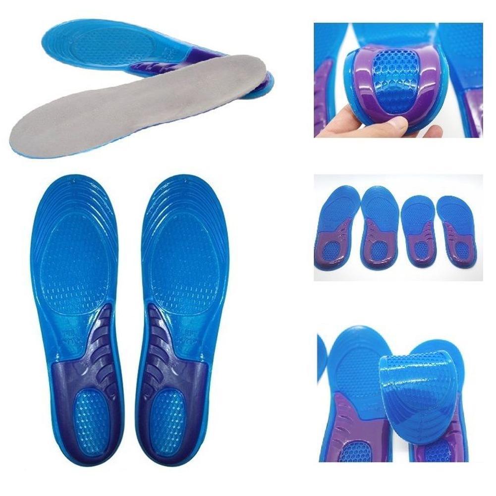 1Pcs Blue Women Shoes Pad Men Silicone Comfort Arch Support Massaging Gel-Under the Stars123-12-Bargain Bait Box