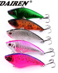 1Pcs Bright Colorful Hard Bait 7.2Cm/17G Minnow Fishing Lures Vib Tackle 3D Fish-WDAIREN fishing gear Store-A-Bargain Bait Box