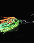1Pcs Buzz Bait Fishing Lure Lead Head Metal Spoons Spinner Bait Crank Hook 10G-YPYC Sporting Store-Orange-Bargain Bait Box