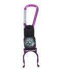 1Pcs Camping Hiking Climbing Water Bottle Holder Clip Carabiner Buckle Hook-easygoing4-purple-Bargain Bait Box