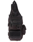 1Pcs Chest Bag With Molle Military Pouch Tactical Shoulder Strap Bag Outdoor-fixcooperate-Black-Bargain Bait Box