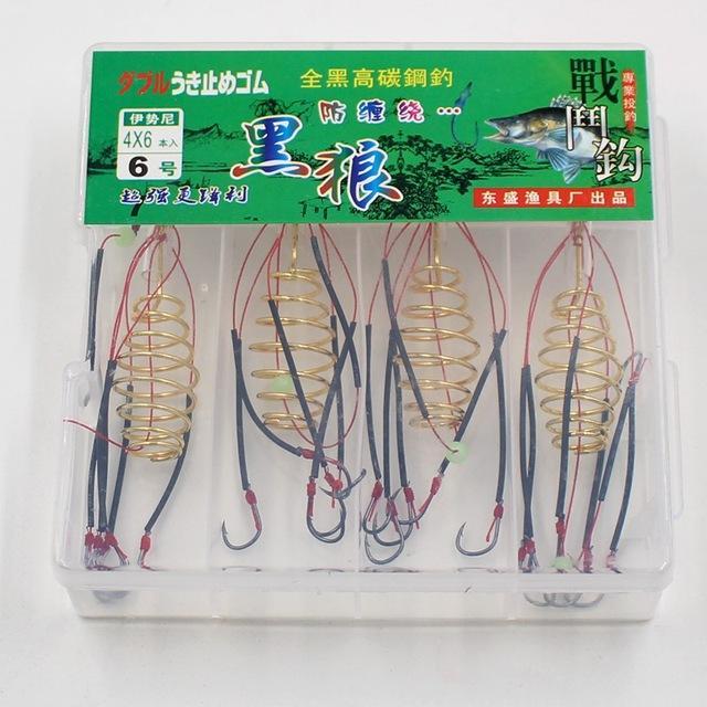 1Pcs Explosive High Quality Shape Cheap High-Carbon Steel Carp Fish Hooks For-China Fishing knight Store-01-Bargain Bait Box