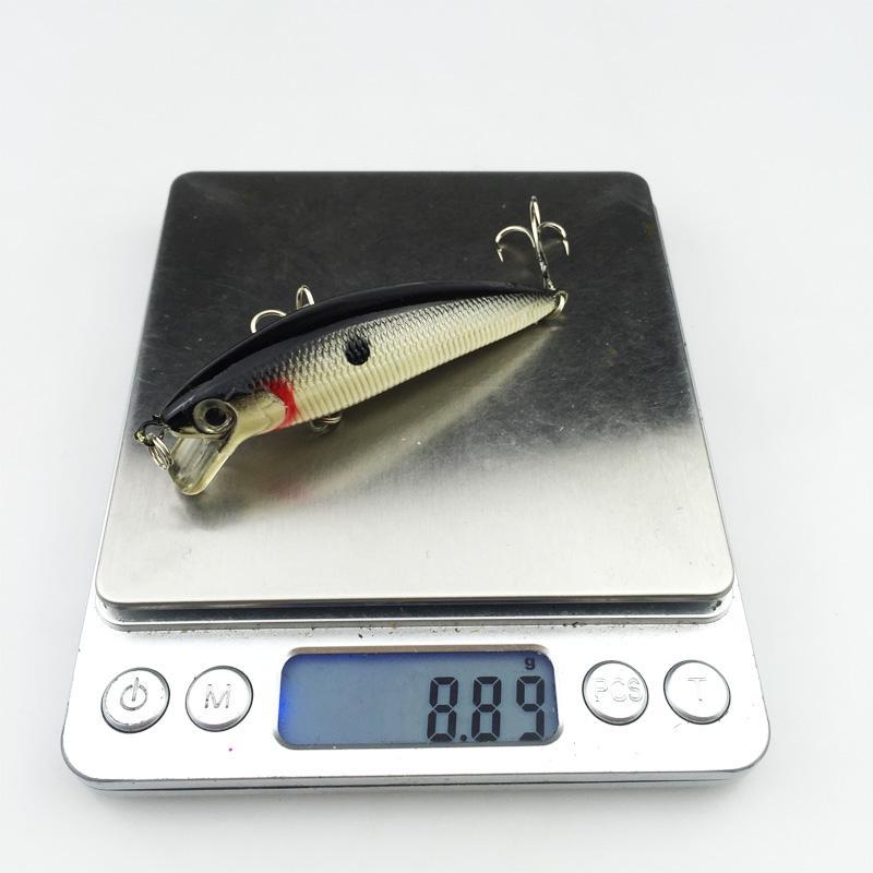 1Pcs Fishing Lure 7.4Cm 8.8G Artificial Hard Crank Bait Topwater Wobbler Japan-Dreamer Zhou'store-color B-Bargain Bait Box