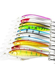 1Pcs Fishing Lure Bait Minnow With Treble Hook Isca Artificial Bass Fishing-Mr. Fish Store-001-Bargain Bait Box