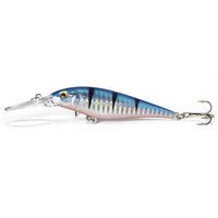 1Pcs Fishing Lure Bait Minnow With Treble Hook Isca Artificial Bass Fishing-Mr. Fish Store-003-Bargain Bait Box
