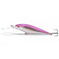 1Pcs Fishing Lure Bait Minnow With Treble Hook Isca Artificial Bass Fishing-Mr. Fish Store-007-Bargain Bait Box