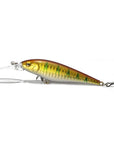1Pcs Fishing Lure Bait Minnow With Treble Hook Isca Artificial Bass Fishing-Mr. Fish Store-008-Bargain Bait Box